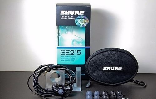 Audífonos Shure Se215 In Ear Azul Negro Trans Envio Gratis
