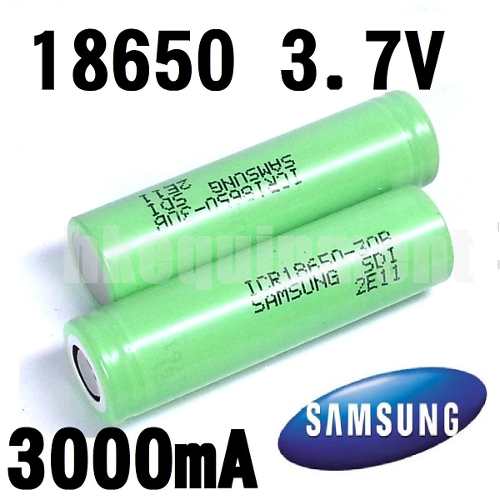 Pila Batería Recargables Samsung 18650 3.7v 3000ma Original