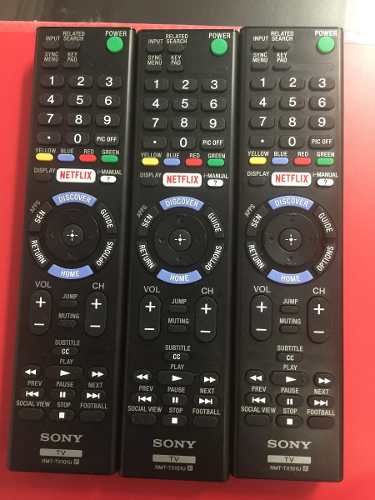 Control Remoto Smart Tv Sony Original Nexflitx