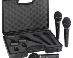 Juego De 3 Microfonos Con Estuche Behringer Xm1800s Pro