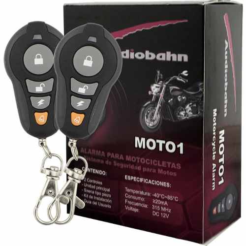 Alarma Para Motocicleta Audiobahn Moto1 Anti-asalto