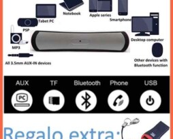 Bocina Speaker Bluetooth Recargable C/usb