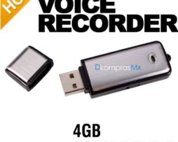 Mini Grabadora Espia Microfono Oculto + Memoria Usb 4gb 240