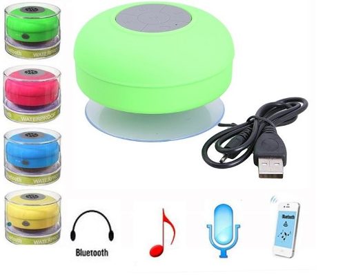 Bocina Bluetooth Recargable Resistente Al Agua Musica