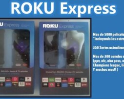Roku Express Hd Nuevo Sellado Un Mes Gratis De Programacion