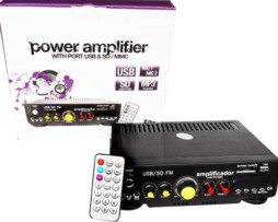 Amplificador 150w Para Perifoneo Usb/sd Efecto Eco Radio Fm.