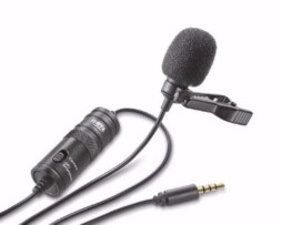 Microfono Lavalier Clip De Solapa Entrevista Boya M1 3.5mm