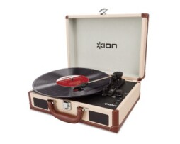 Ion Vinyl Motion Deluxe Tornamesa Usb Acetatos Convierte Mp3