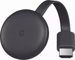 Google Chromecast 3 Generacion 2018 Ga00439-us Charcoal
