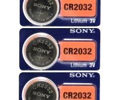 Baterías Pilas Sony Cr2032 Tira Blister De 5 Original Reloj