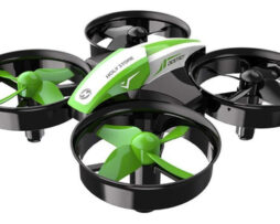 Mini Drone Holy Stone Hs210   Verde 3 Baterías